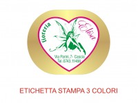 Etichette adesive per fioristi, fiorai e vivaisti (mm 41x32)  (cod.65G)